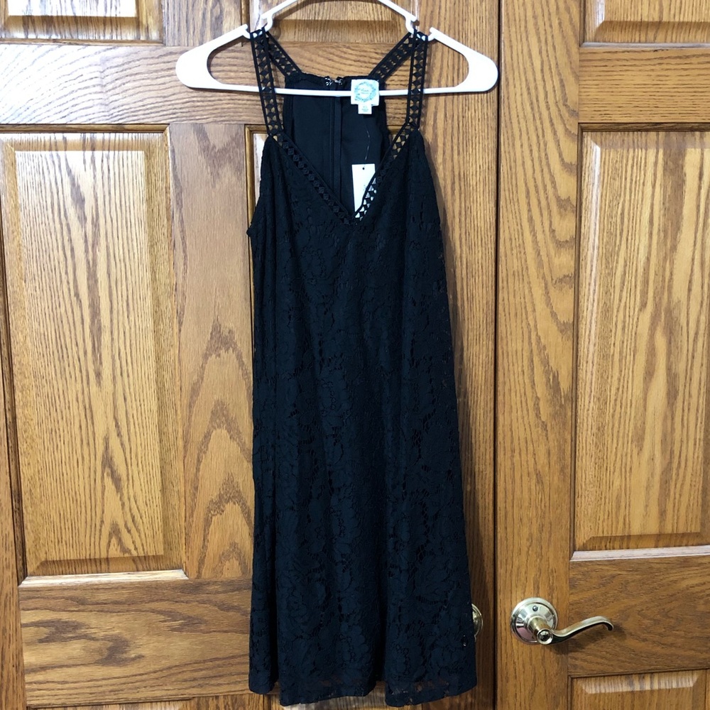 Lace Black Dress